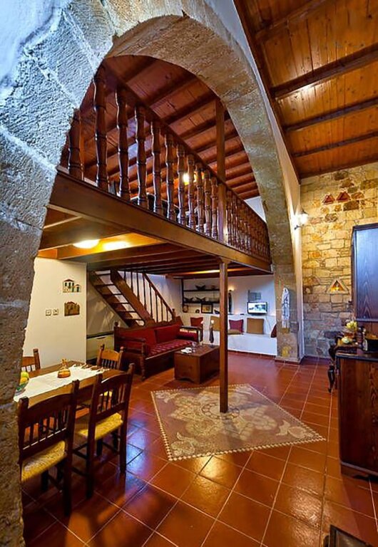 Hütte Dachboden mit Balkon Traditional Cretan Stone House /2
