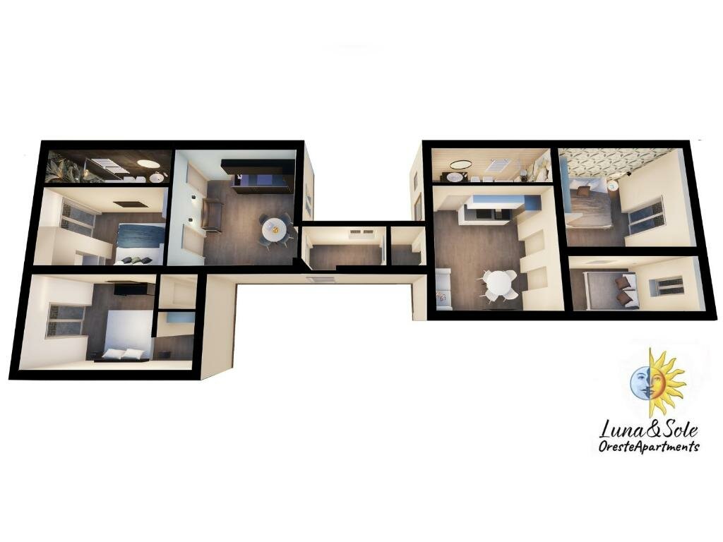 Apartamento Luna&Sole Oreste Apartments - Self check-in