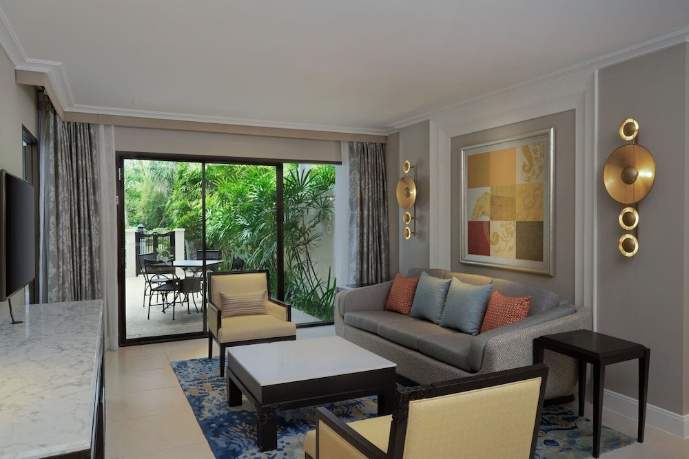 Апартаменты Цокольный этаж с 2 комнатами с балконом Marriott's Mai Khao Beach - Phuket