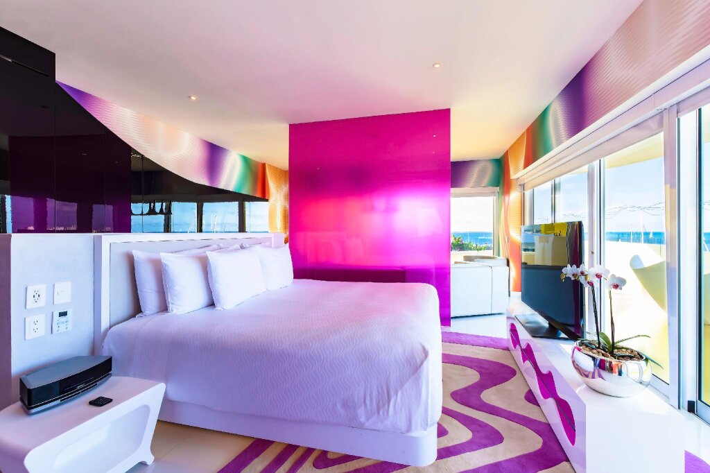Двухместный люкс Temptation Oceanfront Master Temptation Cancun Resort