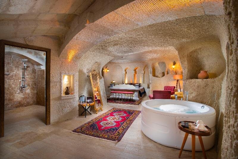 Люкс с красивым видом из окна Carna Cave Hotel Cappadocia