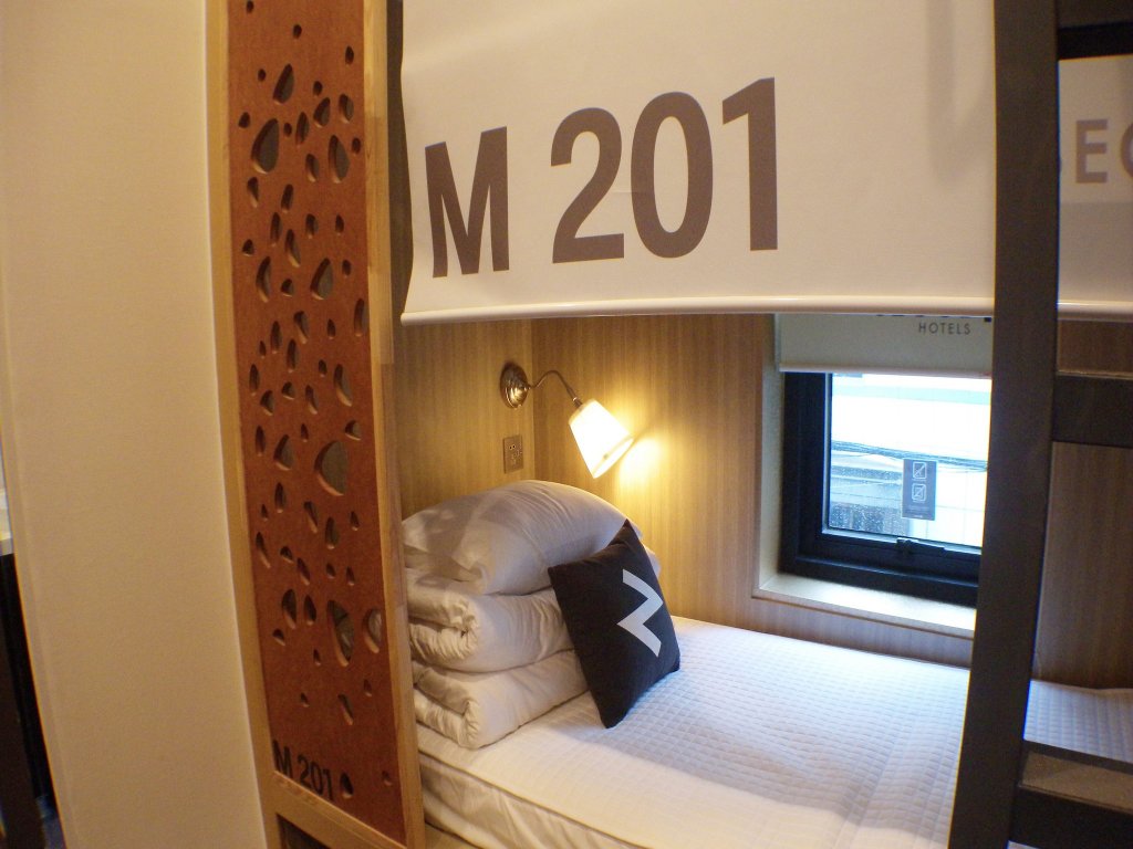 Кровать в общем номере Seoul N Hotel Dongdaemun