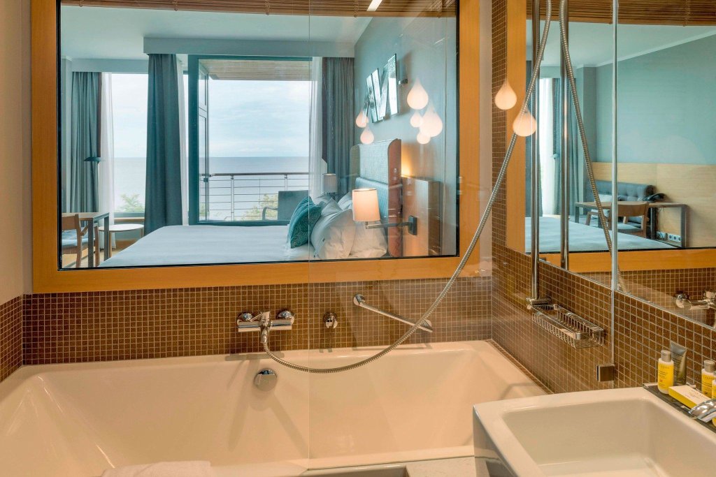Двухместный номер Superior с балконом и с видом на море Sopot Marriott Resort & Spa