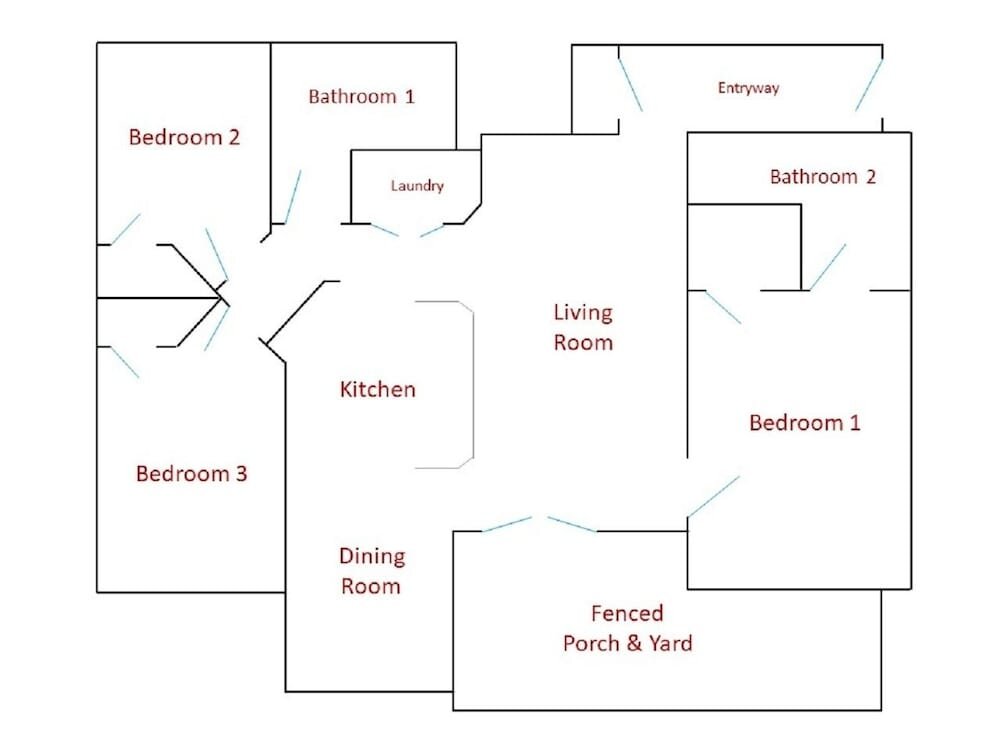 Номер Standard Bridges Condominiums - Tranquility Unit 3 Bedroom Condo by RedAwning
