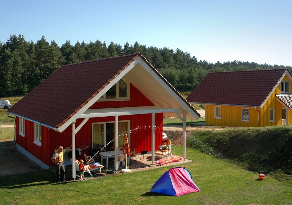 Confort chambre 2 chambres Avec vue Camping Ferienpark Havelberge