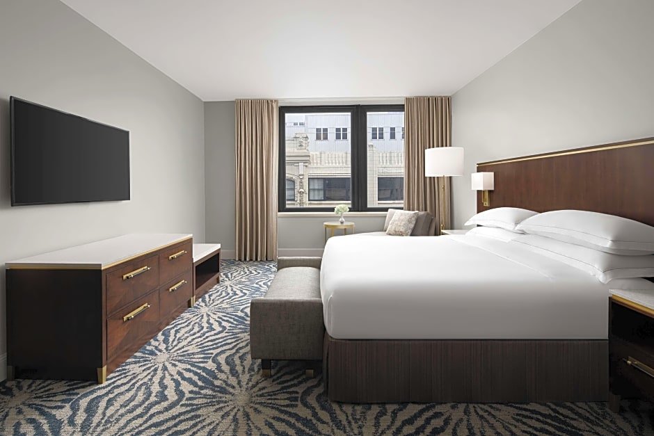 Présidentielle double suite 1 chambre Hilton Indianapolis Hotel & Suites