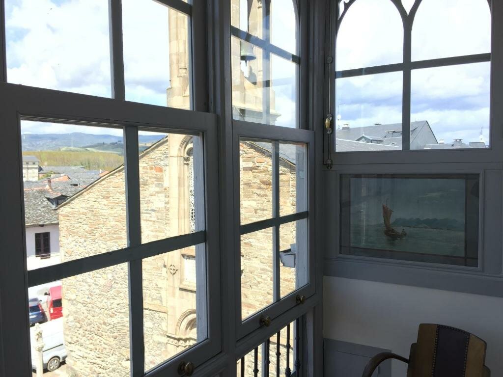 Standard simple chambre avec balcon et Avec vue Hostal Siglo XIX