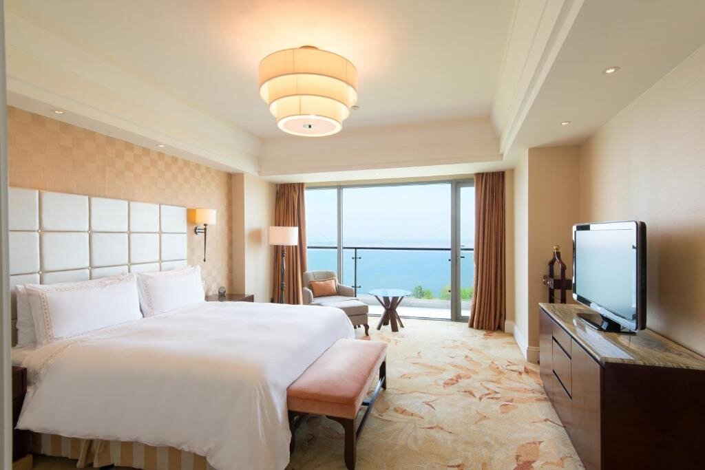Standard Zimmer mit Seeblick Fairmont Yangcheng Lake