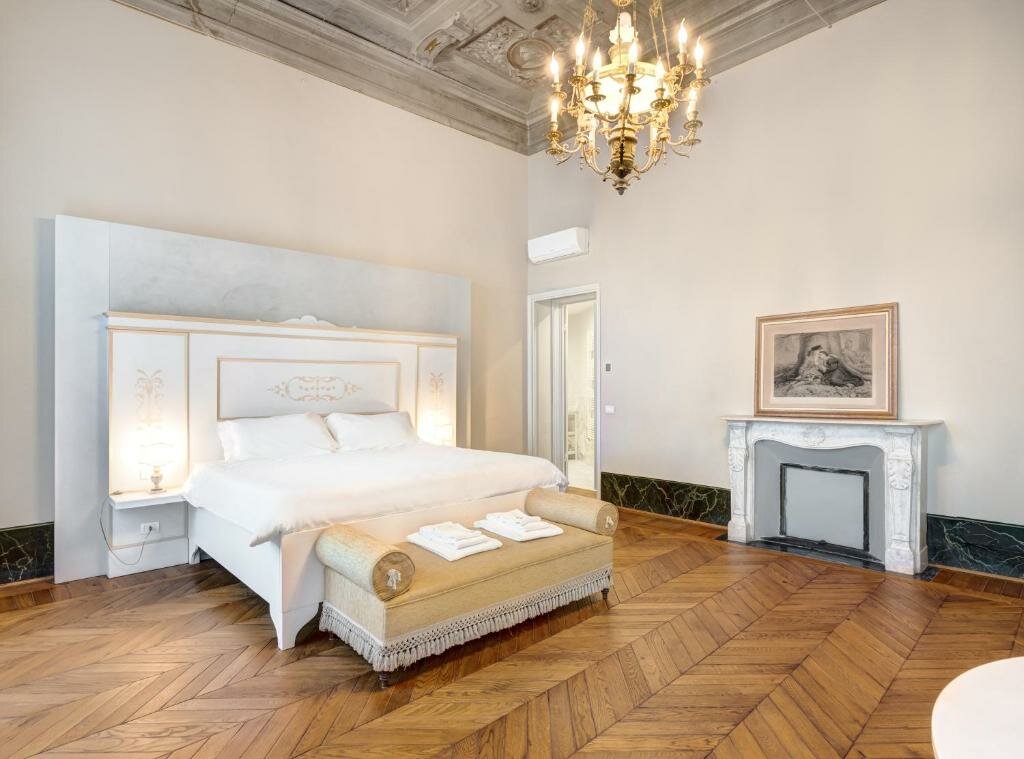 Habitación doble Estándar con vista al jardín Palazzo D'Oltrarno - Residenza D'Epoca