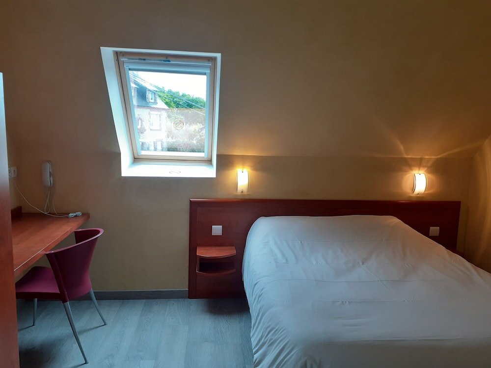 Komfort Doppel Zimmer Hôtel Le Goas Plat