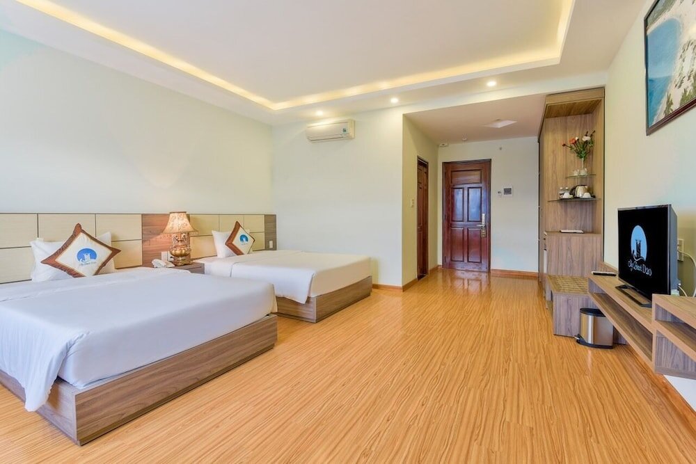 Habitación doble De lujo 1 dormitorio con vista a la ciudad Sky Beach D20 Nha Trang