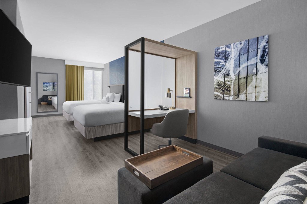 Двухместный люкс c 1 комнатой SpringHill Suites by Marriott Tuckahoe Westchester County