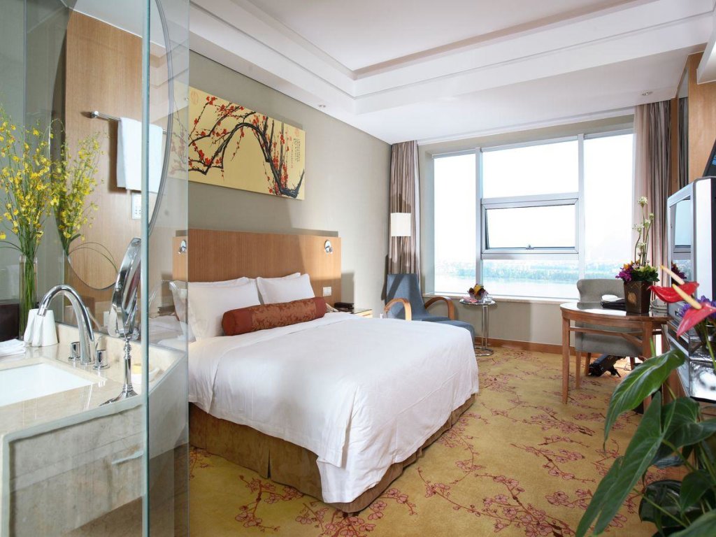 Standard chambre Vue sur la rivière Fuyang International Trade Center Hotel