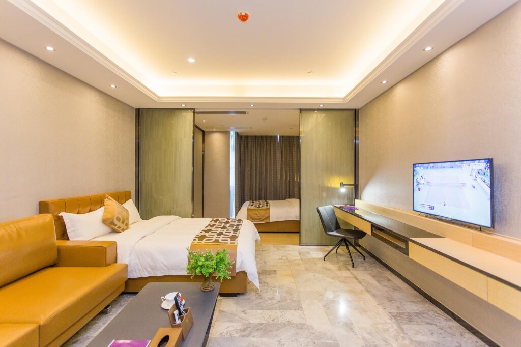 Двухместный люкс Premier NOMO Beijing Rd A Jiedeng Mix International Apartment