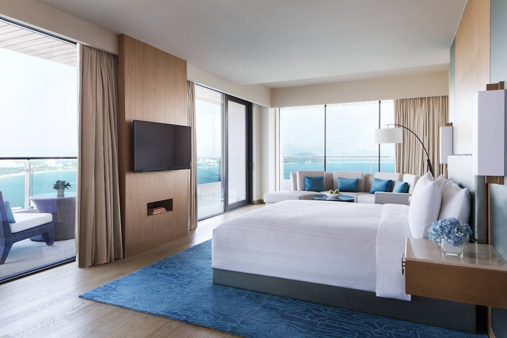 Suite doble De ejecutivo con balcón y con vista al océano JW Marriott Hotel Sanya Dadonghai Bay