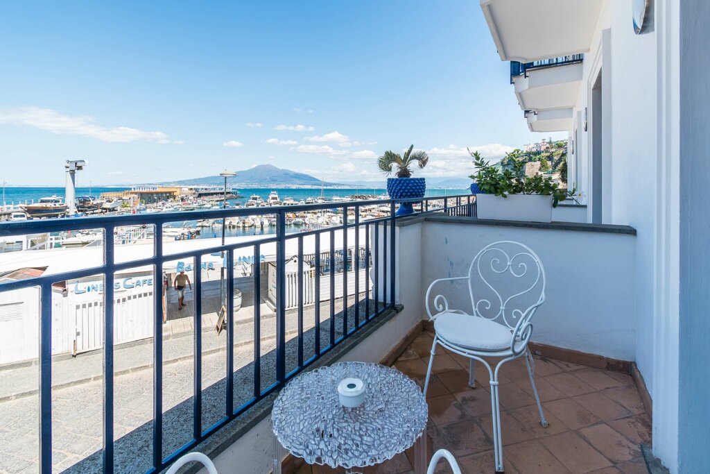 Habitación doble Estándar con balcón y con vista al mar Le Ancore Hotel