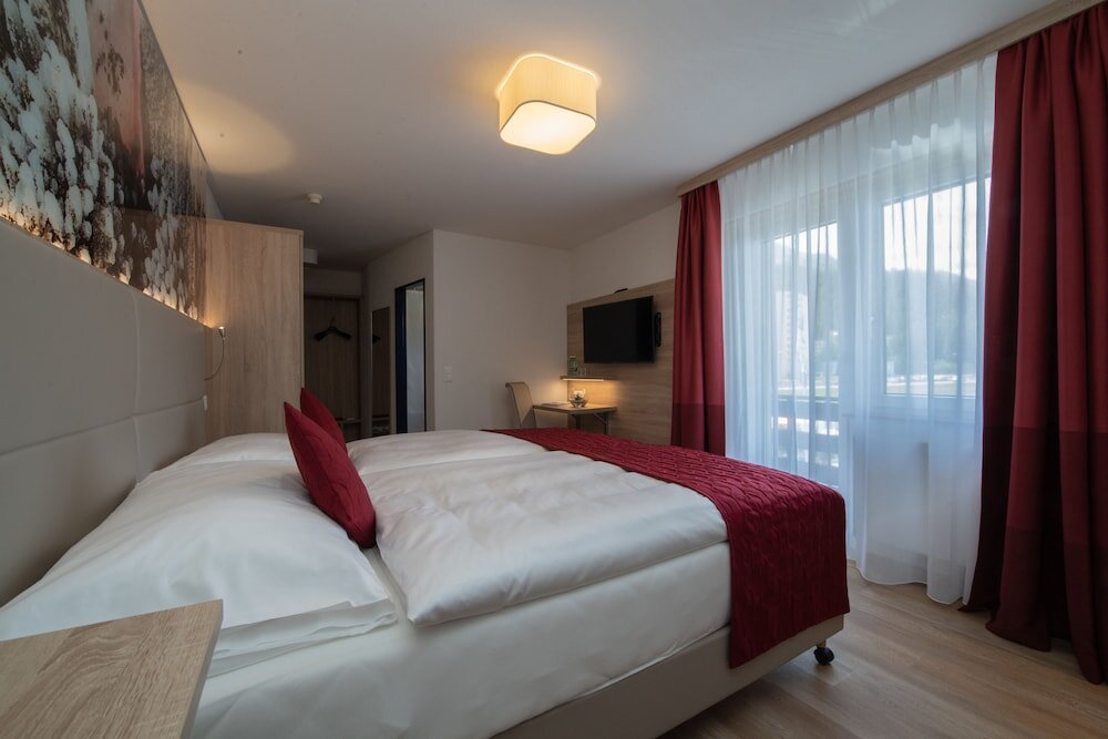 Supérieure double chambre avec balcon Hotel Sonne St Moritz