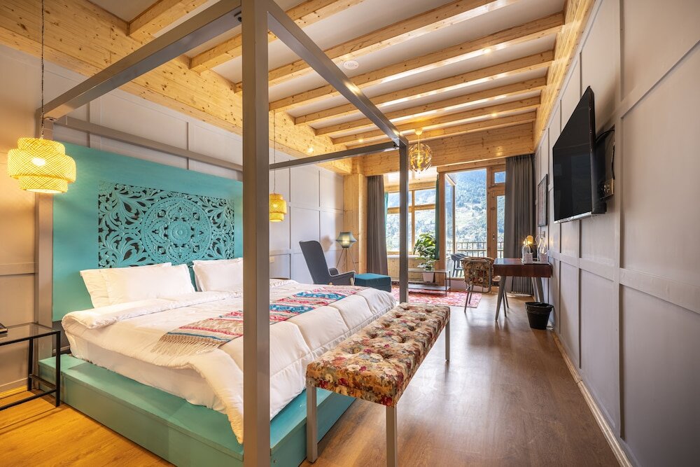 Luxe chambre Echor Himalayan Heights Manali