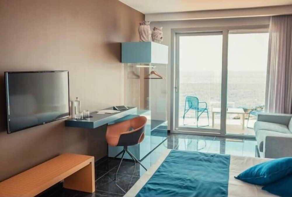 Habitación De lujo con balcón y con vista al mar Nautilus Hotel