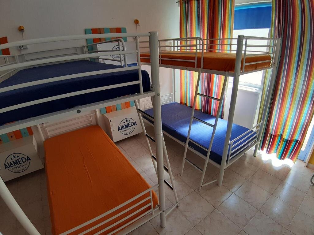 Кровать в общем номере Alameda Hostel