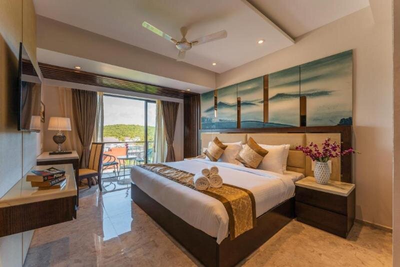 Deluxe simple chambre avec balcon Regenta Central Imperial Candolim Goa