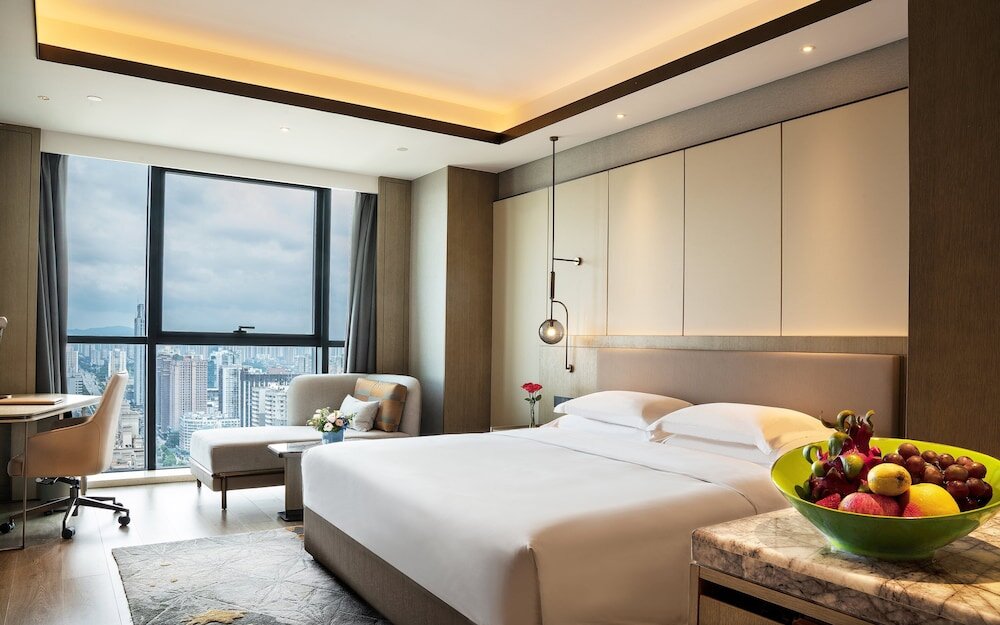 Camera doppia Standard con vista sulla città Crowne Plaza Changsha Development Zone, an IHG Hotel