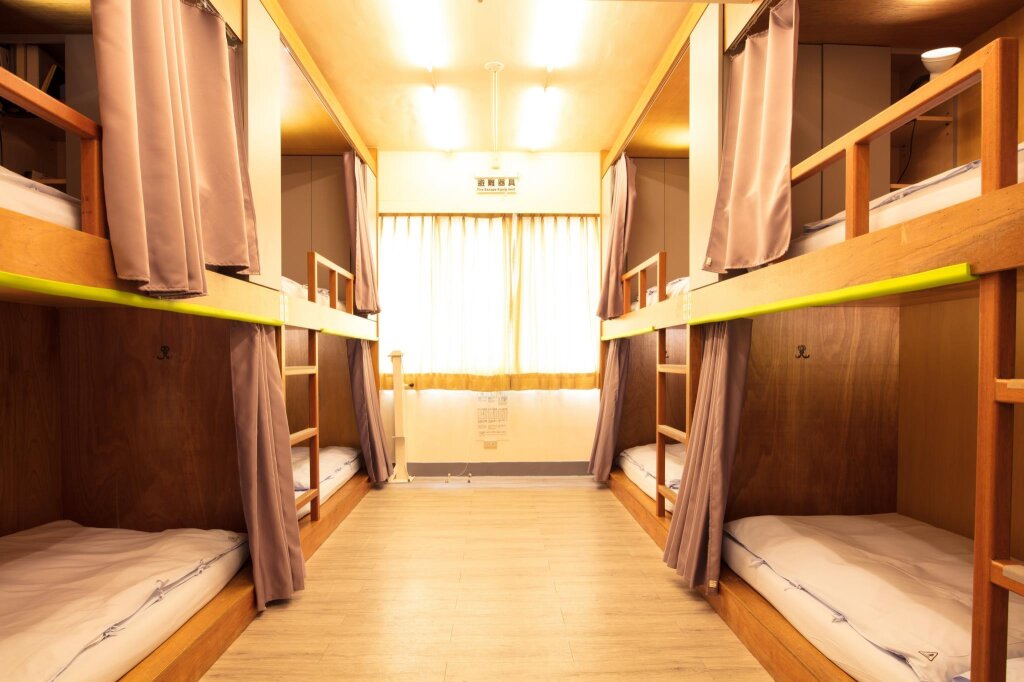 Кровать в общем номере On My Way - Taipei Hostel