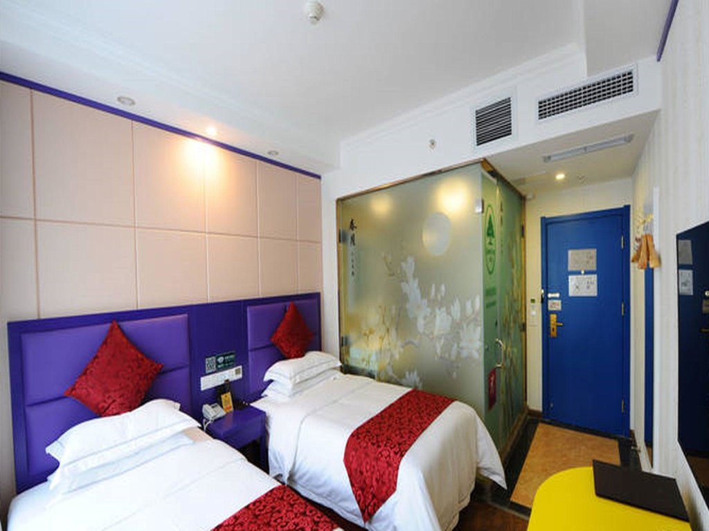 Standard Zimmer GreenTree Inn Guangyuan Lizhou West Road Business Hotel