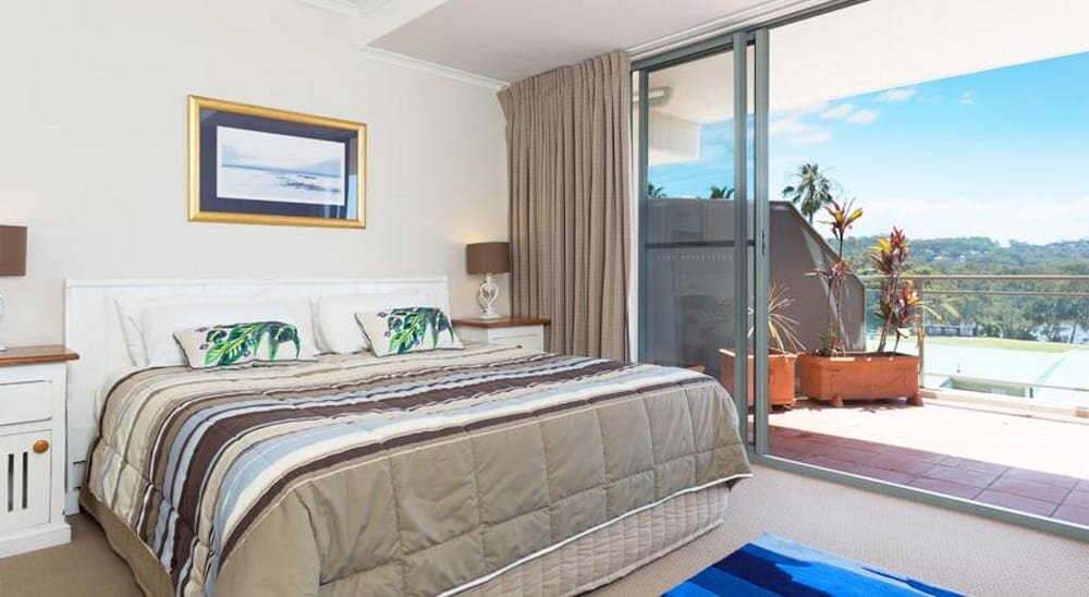 Номер Standard с 3 комнатами с балконом и с видом на океан Avoca Palms Resort
