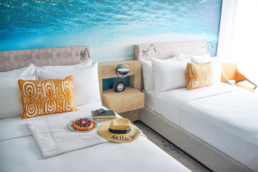 Standard Doppel Zimmer mit eingeschränktem Meerblick OUTRIGGER Waikiki Beachcomber Hotel