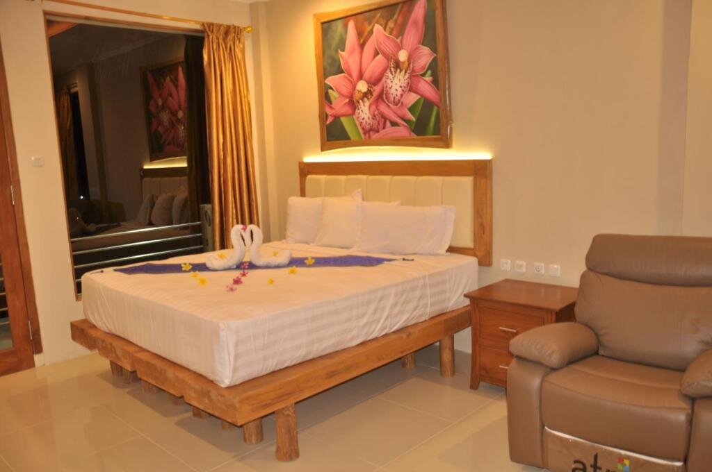 Двухместный номер Deluxe с видом на море Crystal Beach Bali Hotel