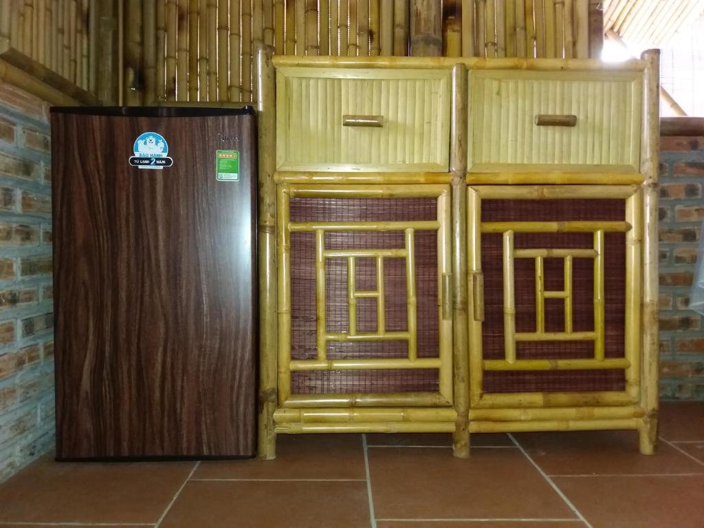 Habitación cuádruple Estándar con vista a la montaña Quoc Khanh Bamboo Homestay