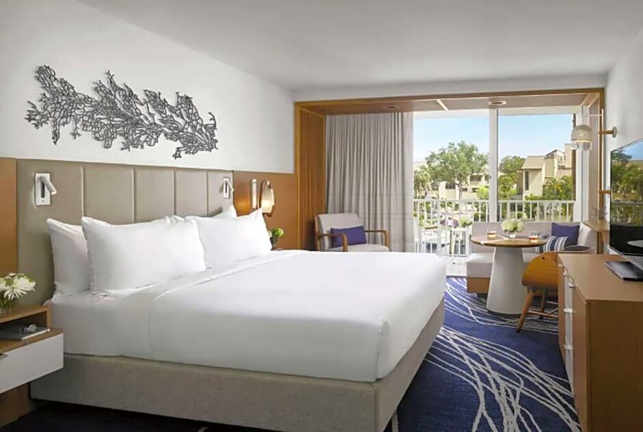 Suite doppia High Floor con vista sullo specchio d'acqua Hilton Fort Lauderdale Marina