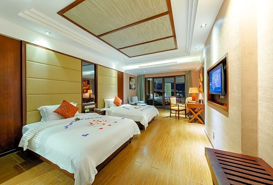 Superior Double room with sea view Grand Metropark Bay Hotel Sanya