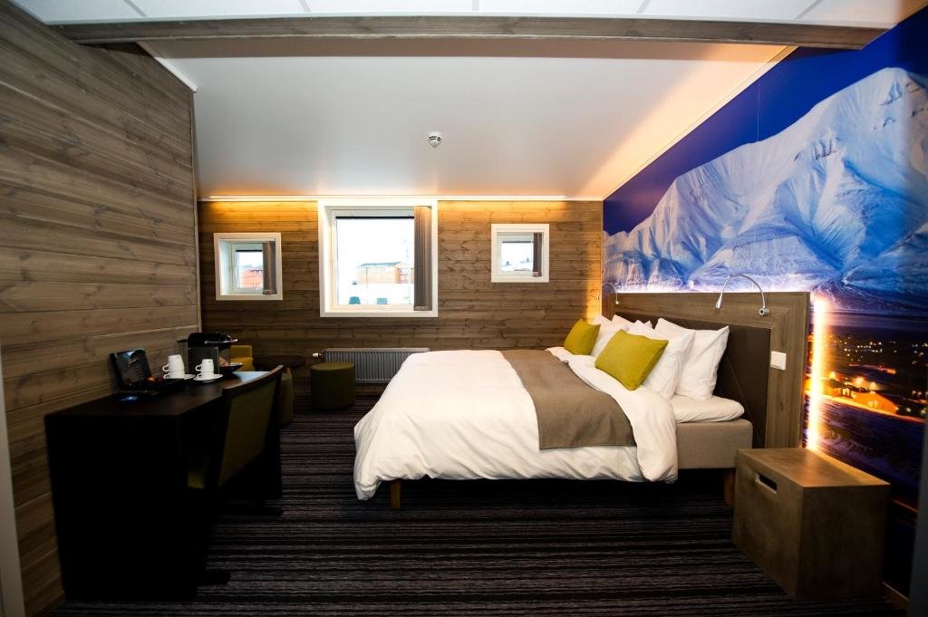 Двухместный номер Deluxe Svalbard Hotell | Polfareren