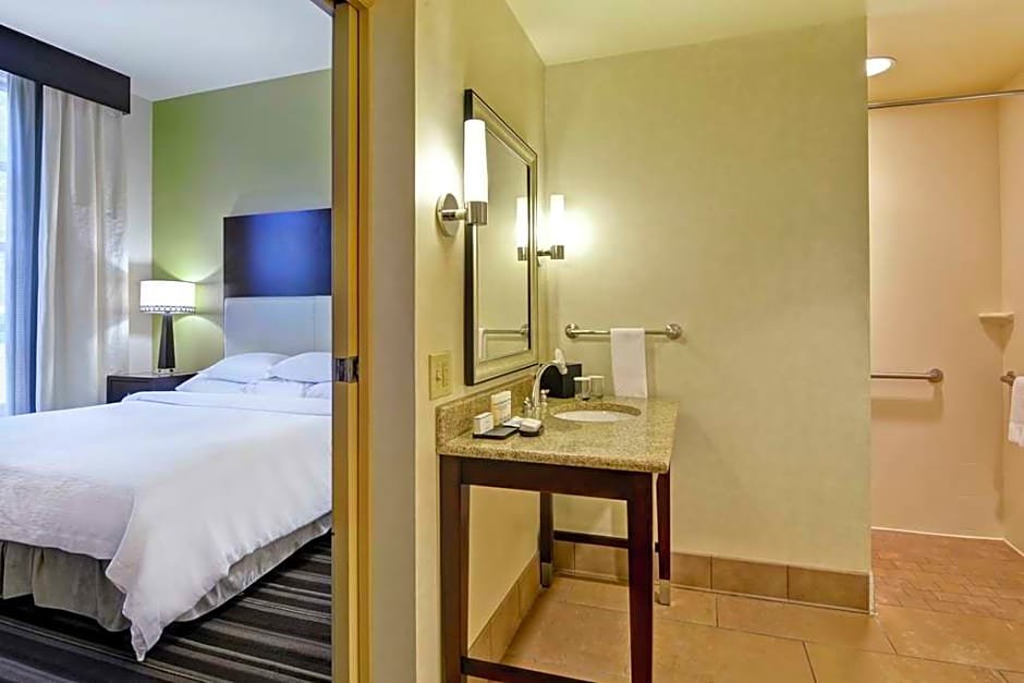 1 Bedroom Mobility Accessible with Roll In Shower Double Suite Embassy Suites by Hilton Savannah Airport