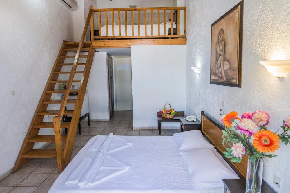 Familie Apartment mit Gartenblick Creta Aquamarine Hotel