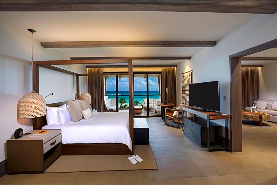 Люкс Estancia с 2 комнатами с видом на океан Unico Hotel Riviera Maya Adults Only