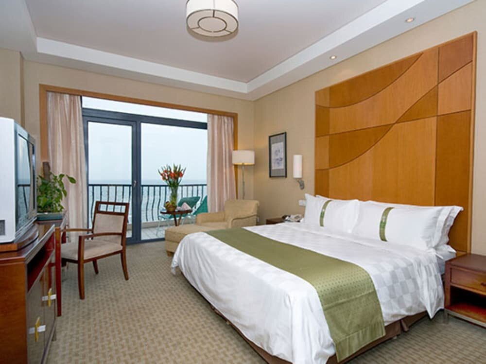 Habitación doble De ejecutivo con balcón y con vista al mar New Century Sea View Hotel Qinhuangdao