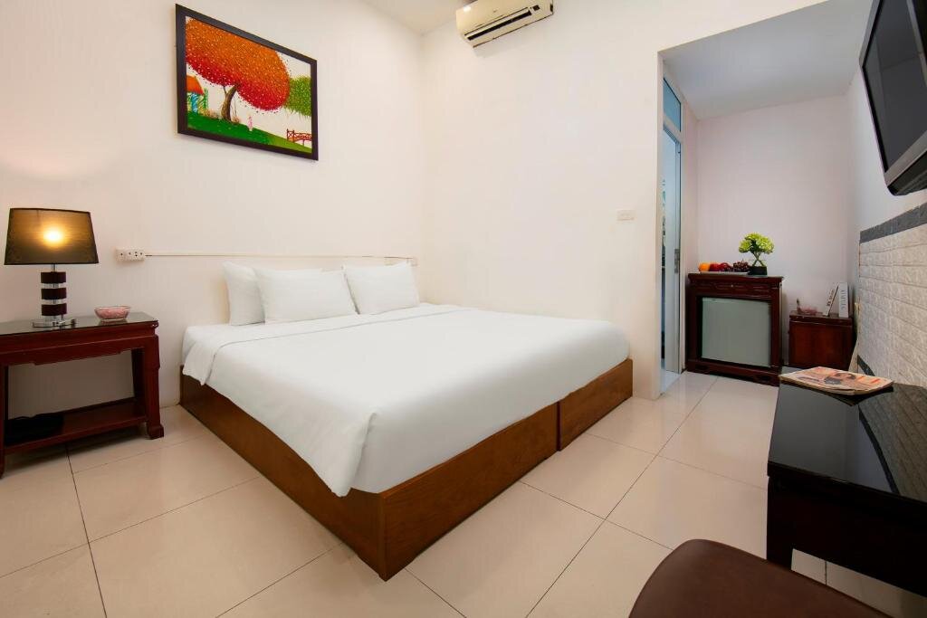 Habitación doble Económica sótano Hanoi Moonlight Hotel