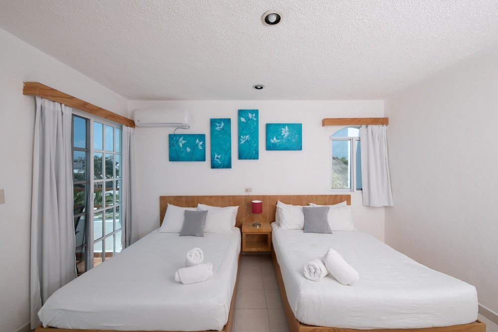 Deluxe Vierer Zimmer mit eingeschränktem Meerblick HOTEL & BEACH CLUB OJO DE AGUA