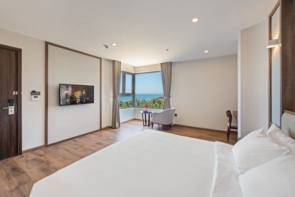 Deluxe Double room with ocean view Sunset Beach Resort and Spa