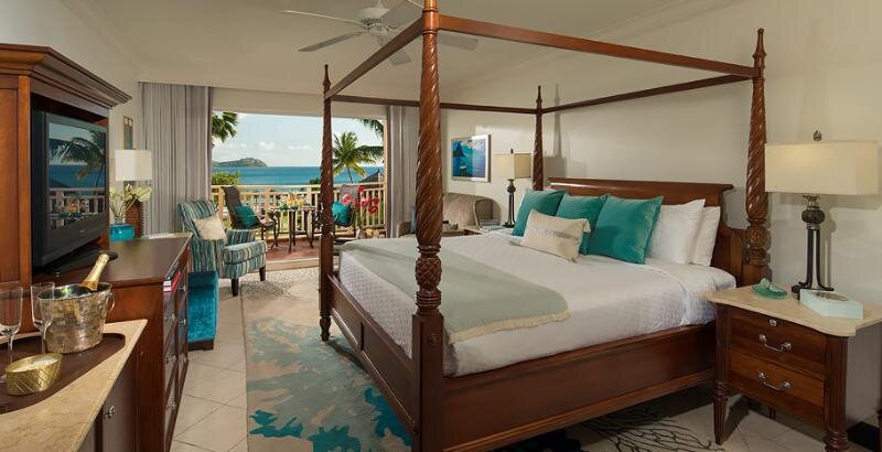 Номер Standard с видом на море Sandals Grande St. Lucian Spa and Beach All Inclusive Resort - Couples Only