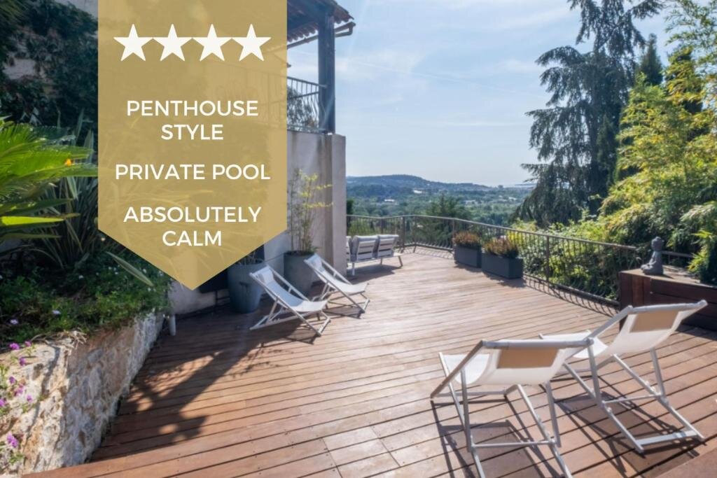 Villa SERRENDY PENTHOUSE STYLE HOUSE Swimming pool and absolute calm