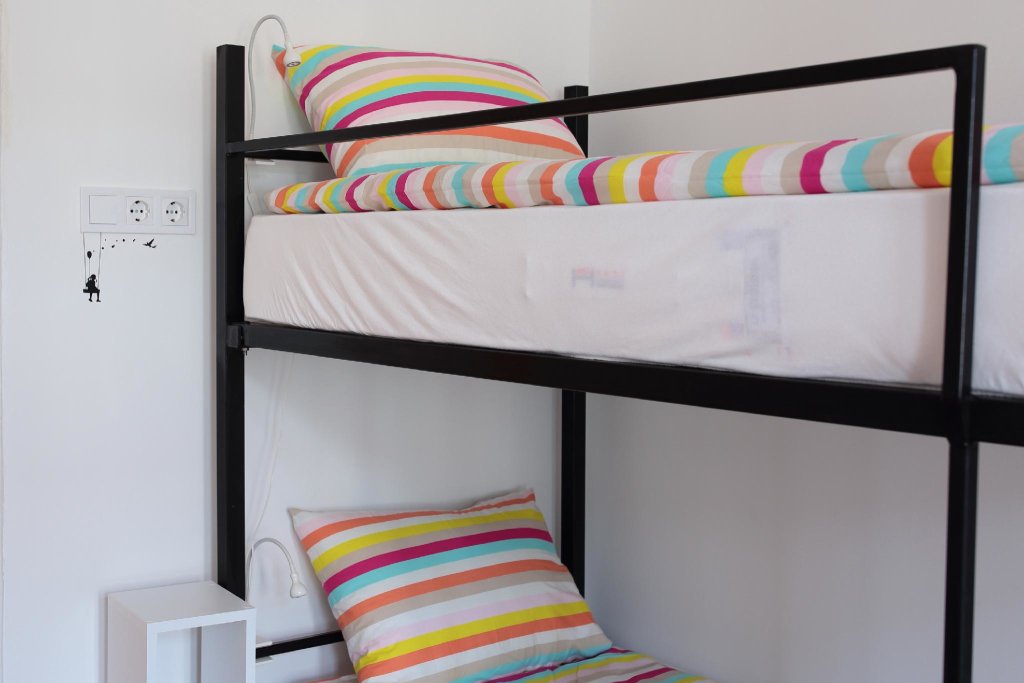 Кровать в общем номере Hostel Musala