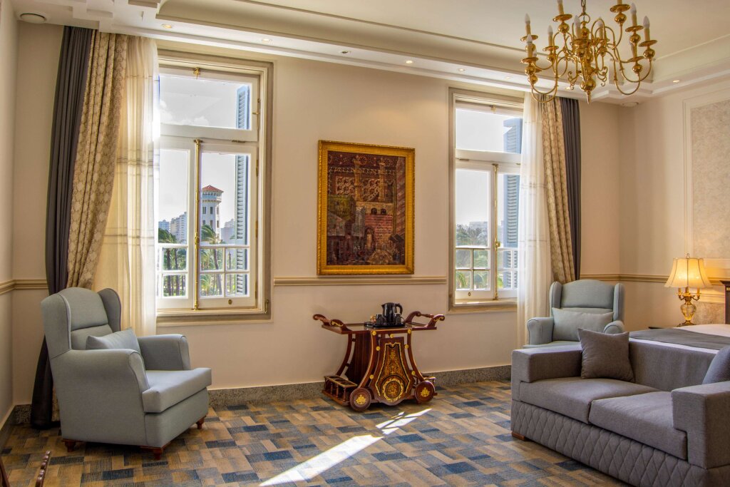 Люкс Royal с видом на бассейн Helnan Palace Hotel