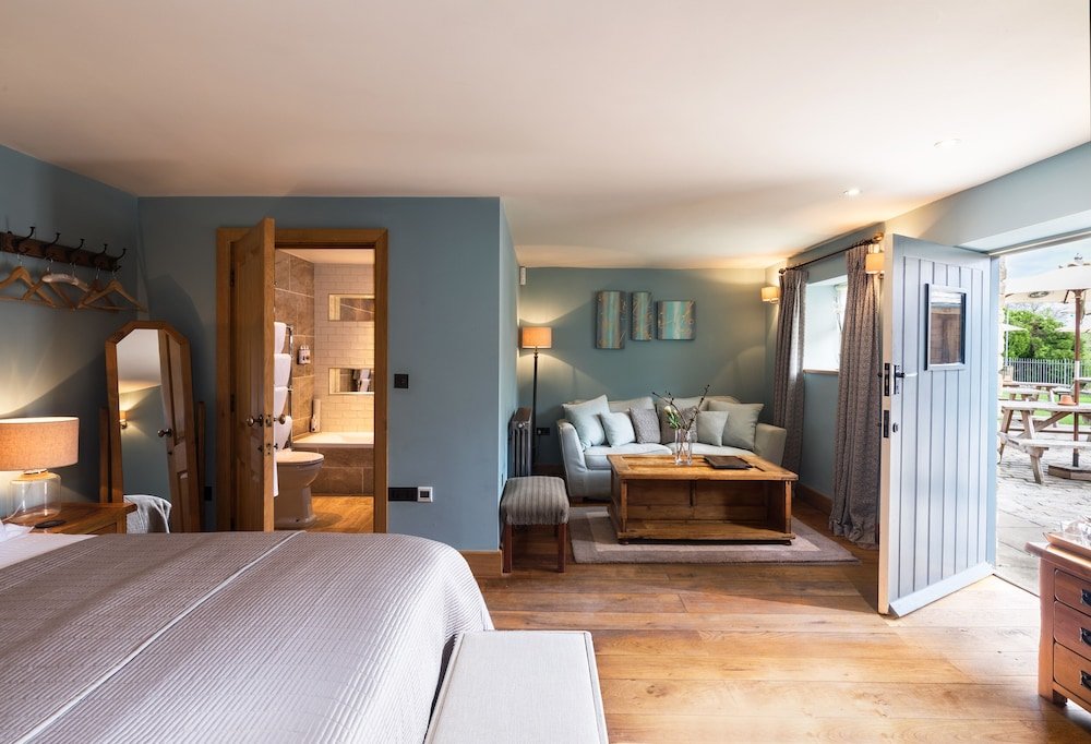Standard Zimmer mit Gartenblick The Royal Oak Tetbury