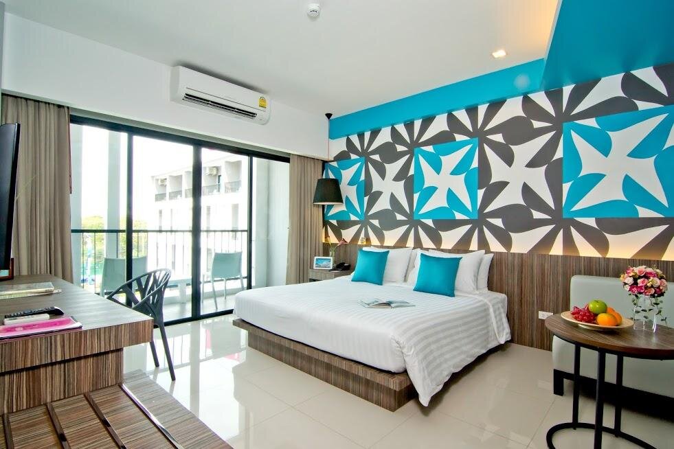 Deluxe room with city view Hotel J Residence