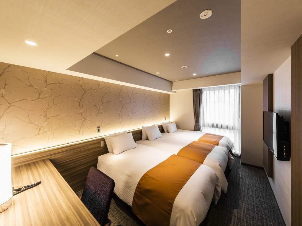 Standard Dreier Zimmer Hotel Elcient Kyoto