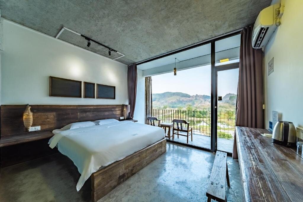 Standard Double room with view Yangshuo Sudder Street Guesthouse